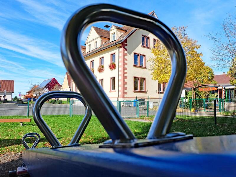 Haltegriff einer Wippe