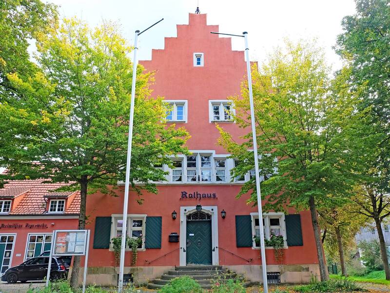 Das Rathaus von Sunthausen
